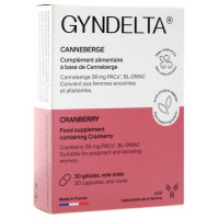 CCD Gyndelta  Proctecteur Urinaire à base de Cranberry 30 Gélules-20939