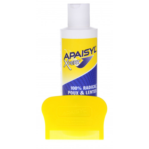 Apaisyl Xpert Anti-poux et Lentes 200mL - Efficacité 100%