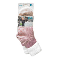 chaussettes hydratantes roses
