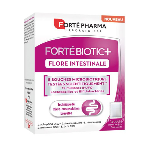 Flore Intestinale 14 sachets Forté Biotic Flore Intestinale 14 sachets Forté Biotic