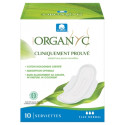 Organyc 10 Serviettes Hygiéniques Flux Normal