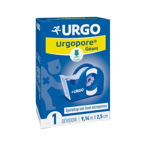 Urgopore Sparadrap Microporeux Géant 1 Dévidoir