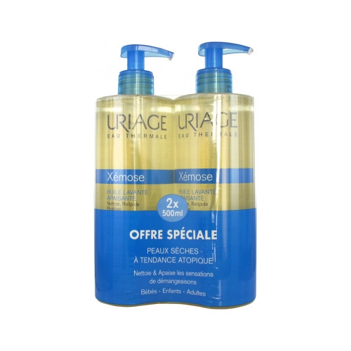 Xémose Huile Lavante Apaisante Lot de 2 x 500 ml Xémose Huile Lavante Apaisante Lot de 2 x 500 ml