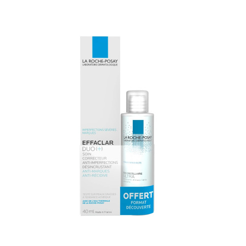 La Roche Posay Effaclar Duo Correcteur 40ml + Eau Micellaire Offerte