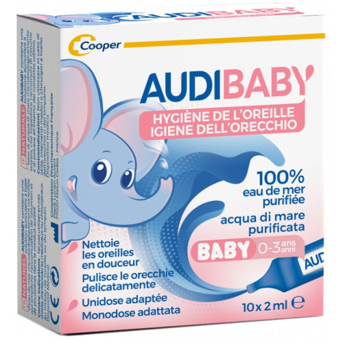 Audispray Audibaby 10 Unidoses - Soin Oreilles Bébé
