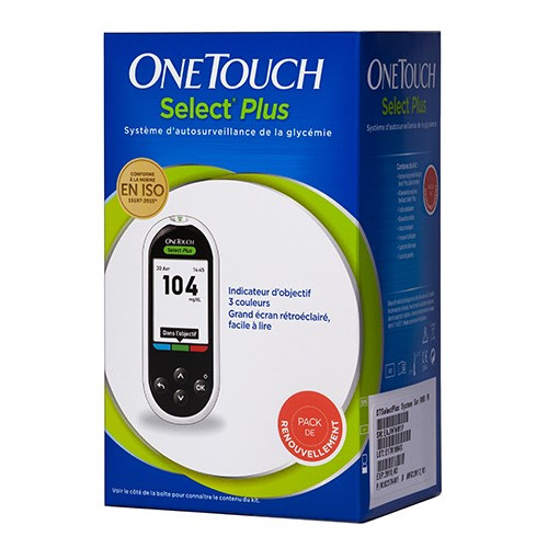 LifeScan OneTouch Select Plus Set - Contrôle Glycémie à Domicile LifeScan OneTouch Select Plus Set - Contrôle Glycémie à Domicile