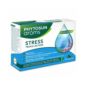Stress triple action Phytosun Arôms - complément alimentaire sans dépendance