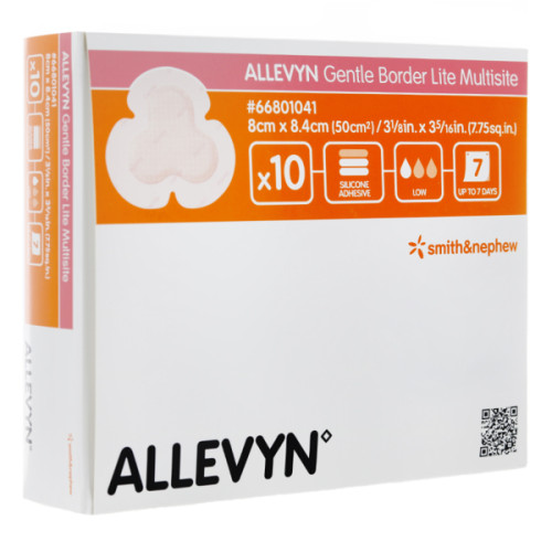 Smith&Nephew Allevyn Gentle Border Lite Multisite Smith&Nephew Allevyn Gentle Border Lite Multisite