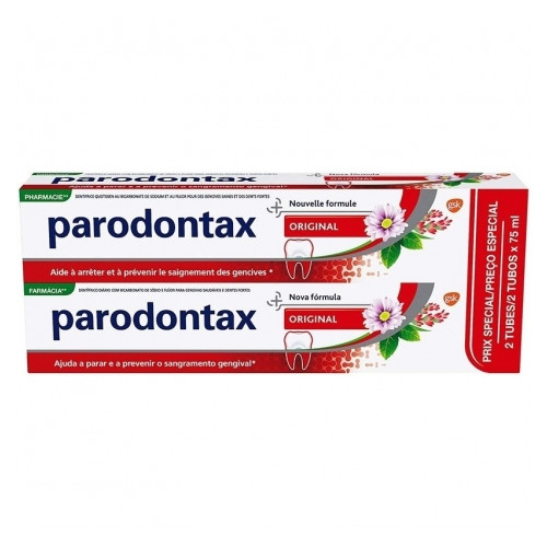 Parodontax Dentifrice Fluor Duo 75ml - Réduit Plaque et Saignements