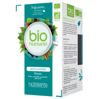 Nutrisanté Infusion Bio Articulations 20 Sachets - Bien-être