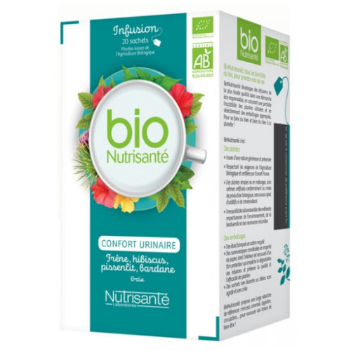 Nutrisanté Infusion Bio Confort Urinaire 20 Sachets