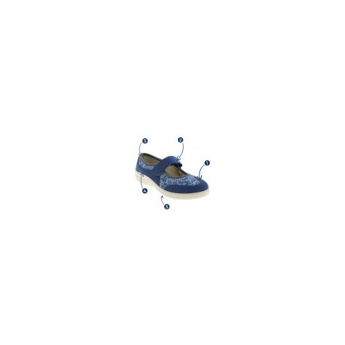 Chaussure orthopédique femme CHUT VIRTUEL BLEU