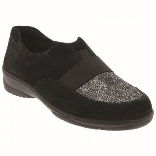 Chaussure orthopédique femme Marion noir Chaussure orthopédique femme Marion noir