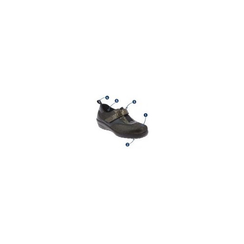 Chaussure orthopédique femme Sibel bronze