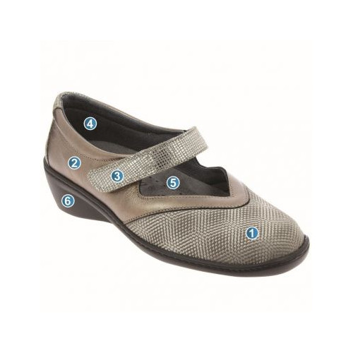 Chaussures de ville femme CHUT SOPHIE ELEGANCE bronze