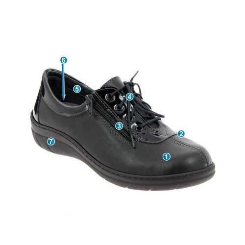 Chaussures de ville femme CHUT VIENNE noir
