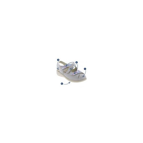 Sandale orthopédique femme CHUT GRETA MULTICOLORE