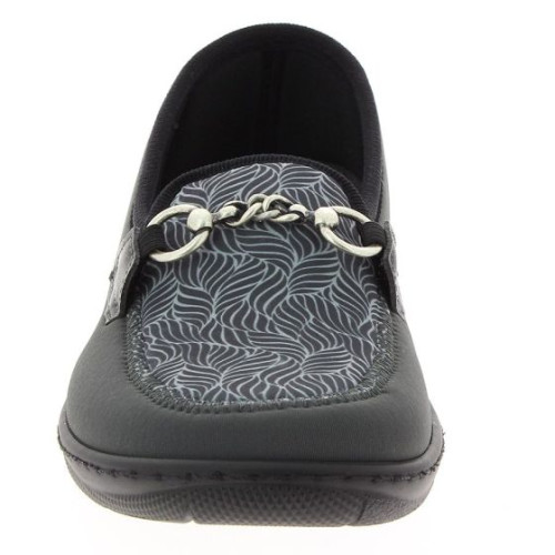 Mocassin souple femme CHUT MAGIK gris