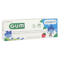 GUM Junior Gel Dentifrice 50ml - Protection Enfants 6 ans+