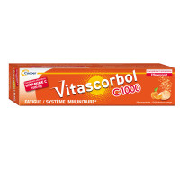 Vitascorbol 1G 20 comprimés effervescents