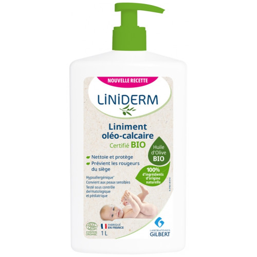 Gilbert Bébé Liniderm Liniment Oléo-Calcaire à l'Huile d'Olive