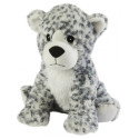 Cozy Peluches Bouillotte Léopard Blanc