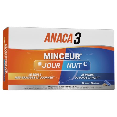 Anaca3 Minceur Jour Nuit 60 Gélules