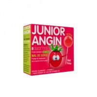 Sucettes Junior Angin - 8 sucettes