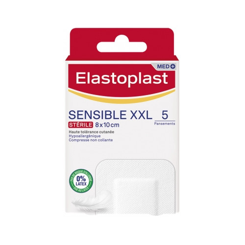 Elastoplast Pansement Sensible XXL Stérile 5 Pansements