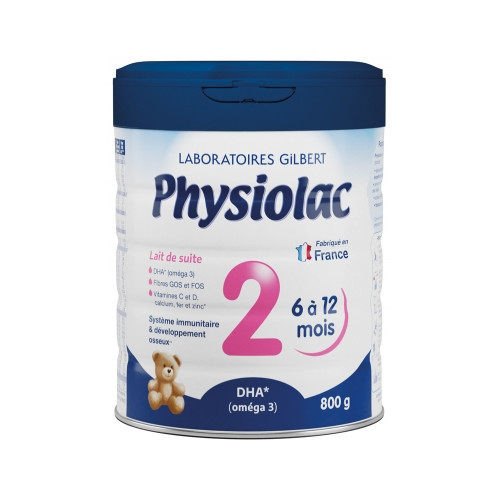 Physiolac 2 6 à 12 Mois 800 g Physiolac 2 6 à 12 Mois 800 g