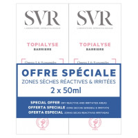 Topialyse Crème Barrière Lot de 2 x 50 ml