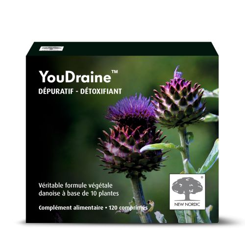 YouDraine Detoxifiant et dépuratif naturel 120 Comprimés YouDraine Detoxifiant et dépuratif naturel 120 Comprimés