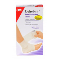 3M Coheban 10 cm x 7.35 m Bande de contention cohésive-2277