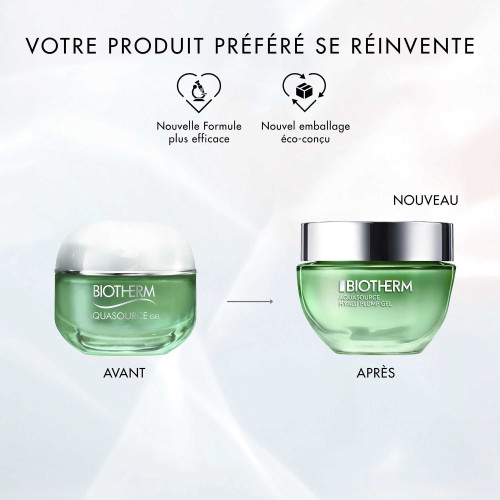 Crème visage super hydratante 30ml Aquasource Hyalu Plump Gel Biotherm