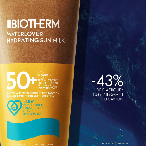 Waterlover Lait Solaire Protection et Hydratation SPF50+ 200ml