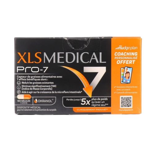 XLS Médical pro 7 180 gélules XLS Médical pro 7 180 gélules