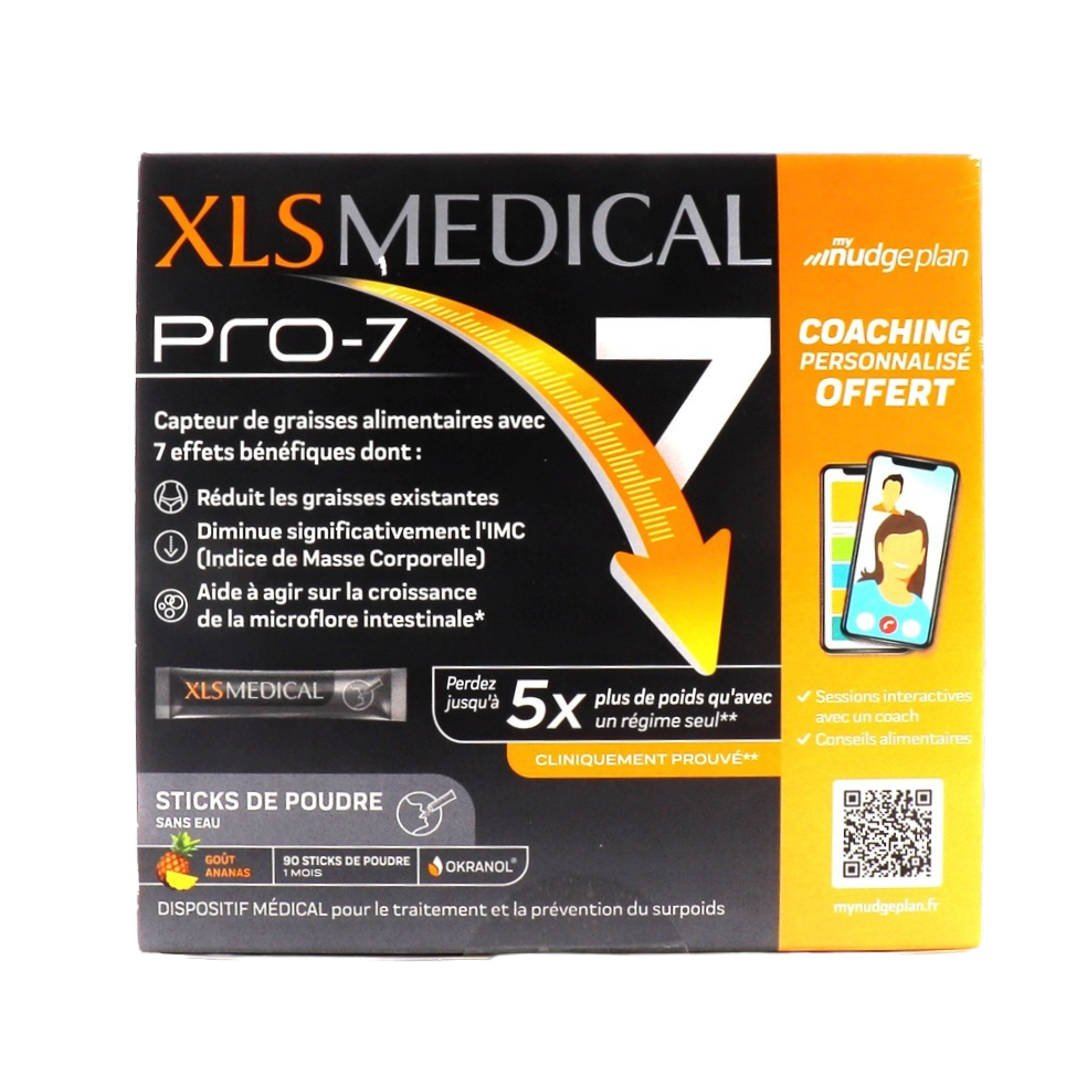 XL-S Medical Pro 7 90 Sticks : Capteur de Graisses Puissant