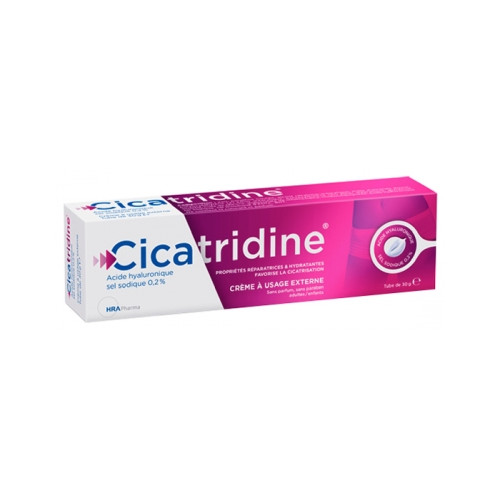 HRA Pharma Cicatridine 30g - Crème Hydratante Réparatrice