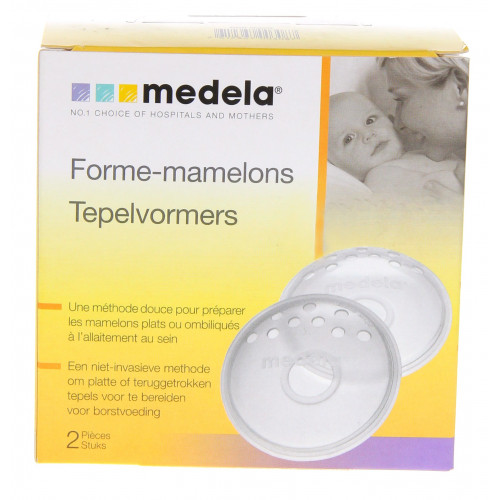 MEDELA Forme-Mammelons Boite de 2 - Préparez l'allaitement avec