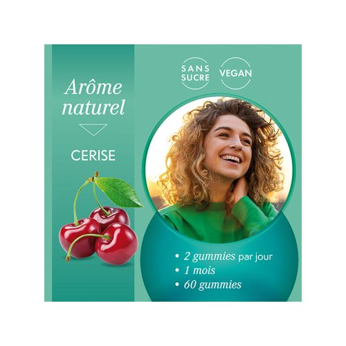 Gummies Sublime Hair Cheveux Volume & Croissance Sans Sucre - 60 Gommes à Mâcher