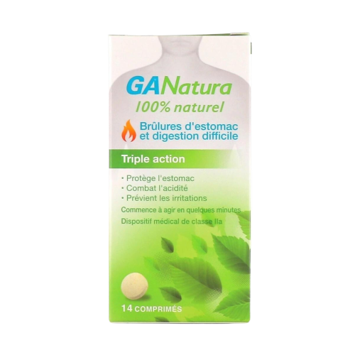 GANatura Brûlures d'Estomac et Digestion Difficile 100% Naturel