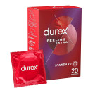 Préservatifs extra Fins Et Extra Lubrifies x20 Feeling Extra Durex