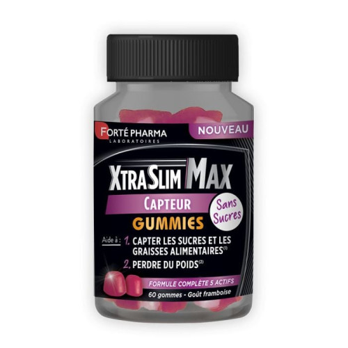 XtraSlim Max Capteur 60 gummies