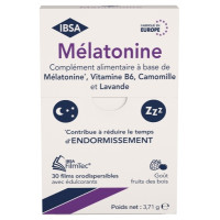 Mélatonine 30 Films Orodispersibles