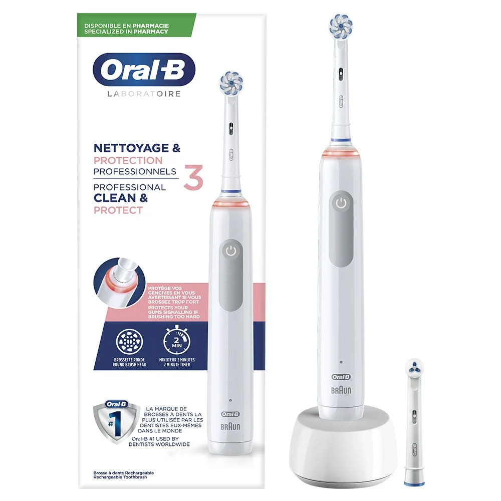 Oral B Soin Gencives 3 - Nettoyage Pro 1 Unité - Protection Gencives -  Pharma360