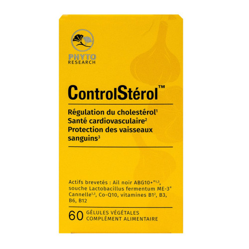 ControlStérol régulation cholestérol 60 gélules
