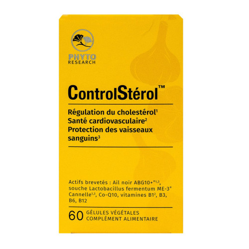 ControlStérol régulation cholestérol 60 gélules ControlStérol régulation cholestérol 60 gélules