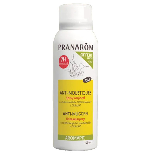 PRANAROM Aromapic - Spray anti-moustique atmosphère et tissus flacon 150 ml  - Pharmacie Prado Mermoz