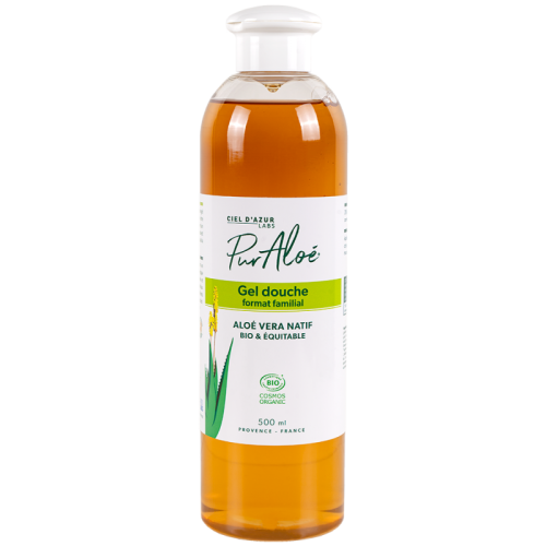 Gel Douche familial - 20% Aloé vera - 500ml Gel Douche familial - 20% Aloé vera - 500ml