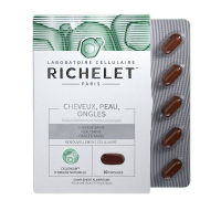 Cheveux, Peau, Ongles - 30 capsules